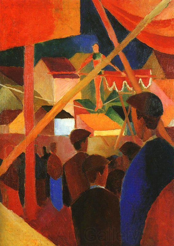 August Macke Tightrope Walker